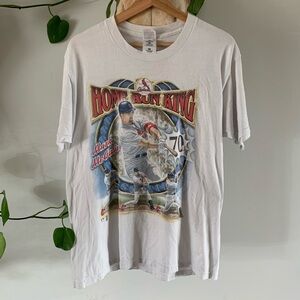 Vintage Mark McGuire Home Run King Graphic T-Shirt